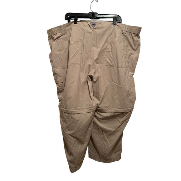 NWT Columbia PFG Omni-Shield Blood and Guts III Convertible Outdoor Pants Tan - Picture 7 of 9